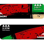 Mission Throw Line Stick Down Darts Oche - Double Top