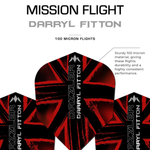 Mission Darryl Fitton Dart Flights - Standard No.6