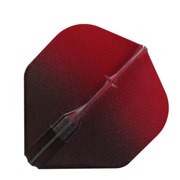 L-Style L1EZ Standard Two Tone Black Dart Flights