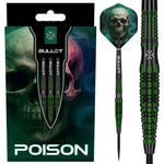 Bullet Poison Steel Tip Darts - 90% Tungsten