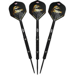 Bull's NL Kim Huybrechts E2 Black Steel Tip Darts – 90% Tungsten
