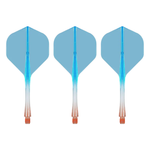 Caliburn SUP No2 Moulded Flights - Two Tone