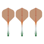 Caliburn SUP No2 Moulded Flights - Two Tone