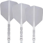 Cuesoul Rost T19 Clear With Clear All In One Big Wing Moulded Flights