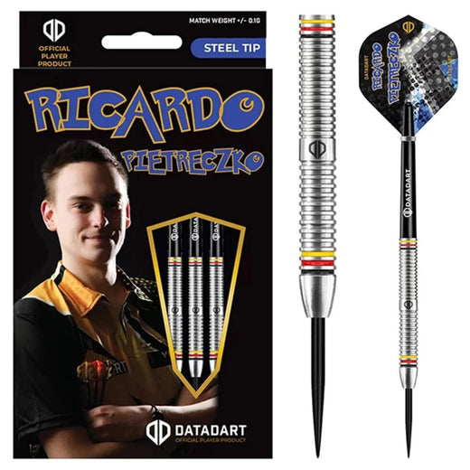 Datadart Ricardo Pietreczko Pikachu Steel Tip Darts – 80% Tungsten