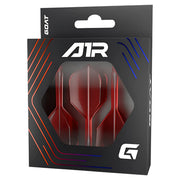 GOAT A1R Clear Red All In One No6 Moulded Flights