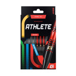 GOAT Athlete Steel Tip Darts – Red Brass