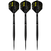 Harrows NX90 Tapered Black Edition Steel Tip Darts – 90% Tungsten