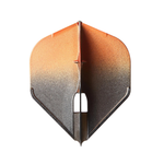 L-Style L1PRO Standard Two Tone Black Dart Flights