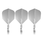 Viper Diamond Core White Standard No2 Moulded Flights