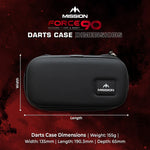 Mission Force 90 Darts EVA Dart Case - Slim