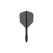 Mission Force 90 Vortex Clear Black No6 Moulded Flights