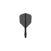 Mission Force 90 Vortex Clear Black No6 Moulded Flights