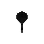 Mission Force 90 Vortex Solid Black No2 Moulded Flights