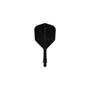 Mission Force 90 Vortex Solid Black No6 Moulded Flights