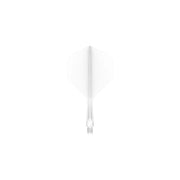 Mission Force 90 Vortex Solid White No2 Moulded Flights