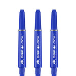 Mission GripLock Shafts - Dart Stems - Blue