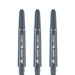 Mission GripLock Shafts - Dart Stems - Grey