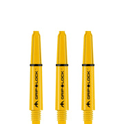 Mission GripLock Shafts - Dart Stems - Yellow