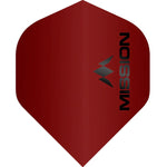 Mission Logo Dart Flights - 100 Micron - No2 Standard