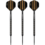 Mission Mike De Decker Black And Gold PVD Steel Tip Darts – 95% Tungsten