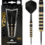 Mission Onza M3 Steel Tip Darts – Brass