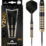 Mission Onza M4 Steel Tip Darts – Brass