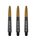 Mission Sabre Shafts - Dart Stems - Black - Gold Top