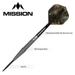 Mission Saturn Steel Tip Darts – 90% Tungsten - Hyperion