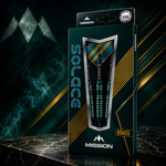 Mission Solace M1 Dark Green Steel Tip Darts – Brass
