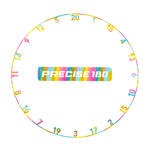 Precise 180 One Piece Number Ring - Candy