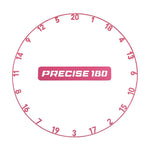 Precise 180 One Piece Number Ring - Cyber Pink