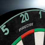 Precise 180 One Piece Number Ring - Frozen Mint