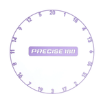 Precise 180 One Piece Number Ring - Purple Pulse