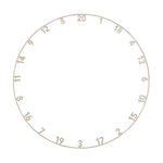 Precise 180 One Piece Number Ring - Urban Dust