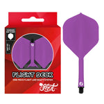 Shot Flight Deck One Piece Dart Flight and Shaft System