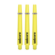 Unicorn Gripper 3 Nylon Shafts - Dart Stems - Yellow