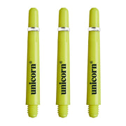 Unicorn Gripper 4 Polycarbonate Shafts - Dart Stems - Neon Yellow