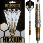 Unicorn Hexium Style 3 Steel Tip Darts – 90% Tungsten