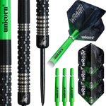 Unicorn James Wade Wraith Steel Tip Darts – 90% Tungsten