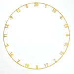 Precise 180 One Piece Number Ring - Gold