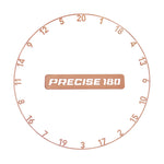 Precise 180 One Piece Number Ring - Rose Gold