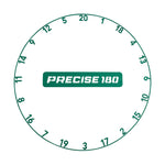 Precise 180 One Piece Number Ring - Hunting Green