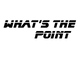 What's The Point logo