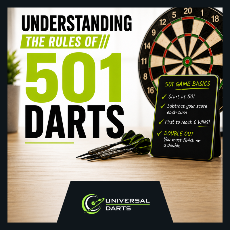 Understanding the Rules of 501 Darts