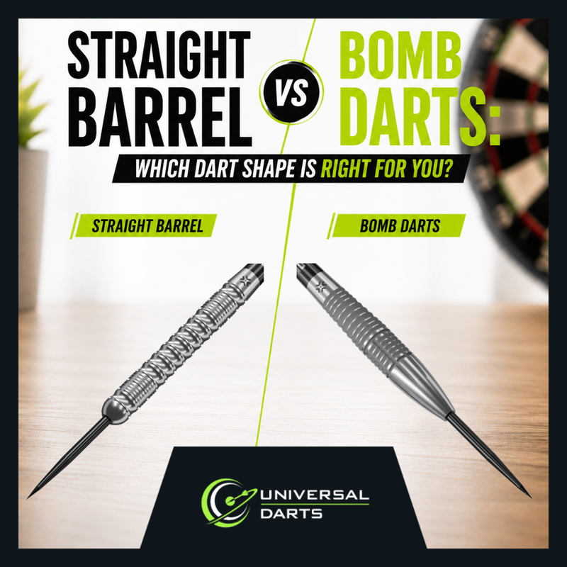 Straight Barrel vs Bomb Darts: Which Dart Shape Is Right for You?