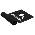 Mission Non-Slip Dart Mat – Black Carpet with Logo