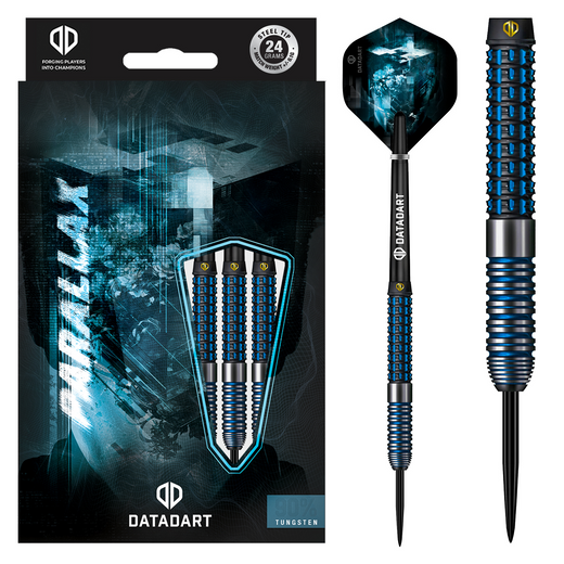 Datadart Parallax Steel Tip Darts – 90% Tungsten