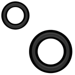 Designa O-Rings For Aluminium Stem/Shafts