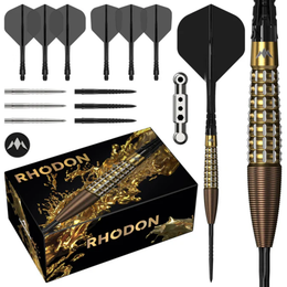 Mission Rhodon Steel Tip Darts – 95% Tungsten